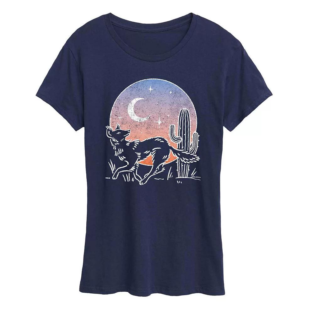 Women's Desert Coyote Graphic Tees, Girl's,  Product Image