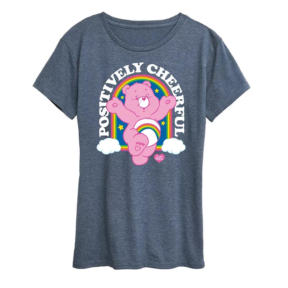 Women's Care Bears Positively Cheerful Graphic Tee, Girl's,  Product Image