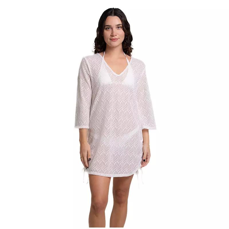 Womens Portocruz V-Neck Tunnel Side Tunic Swim Cover Product Image
