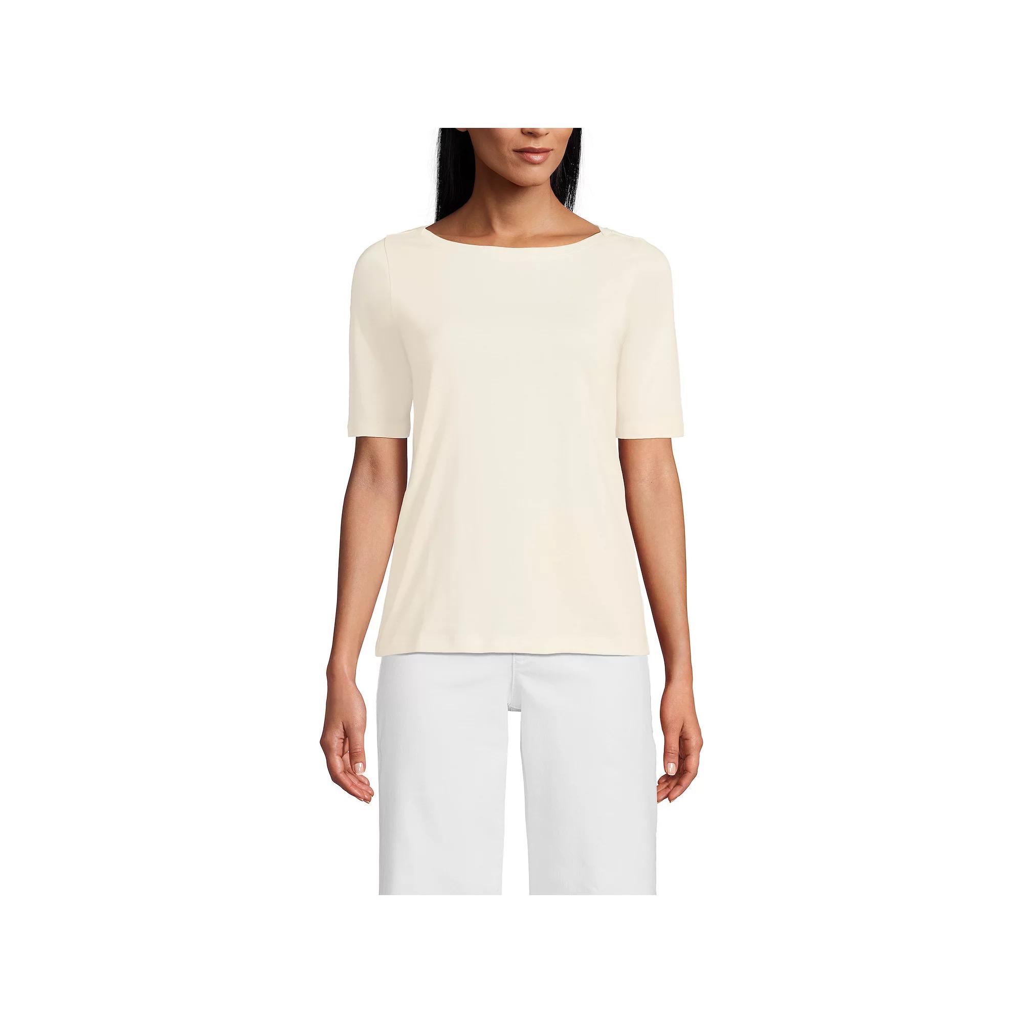 Women's Lands' End Supima Top,  Product Image