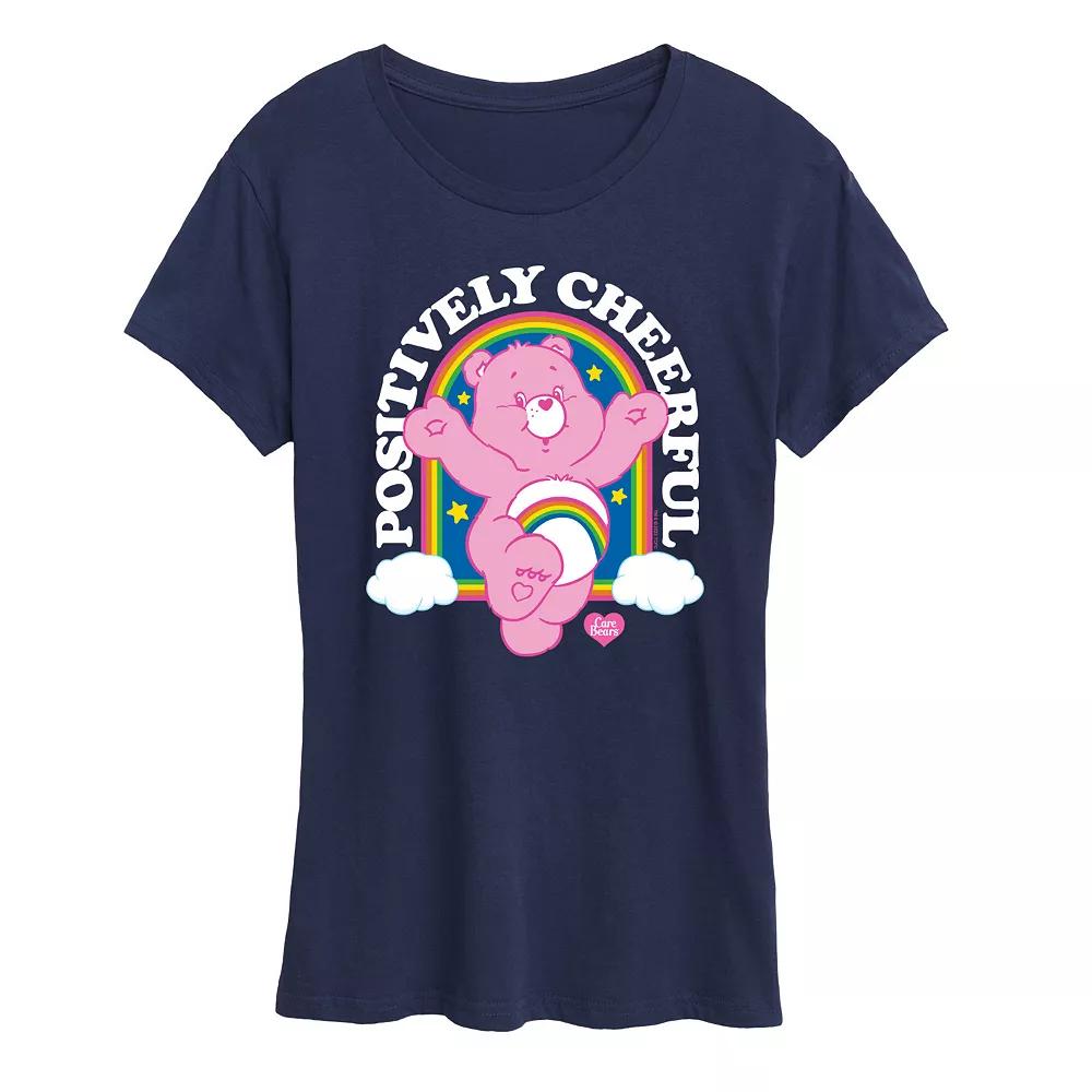 Women's Care Bears Positively Cheerful Graphic Tee, Girl's,  Product Image