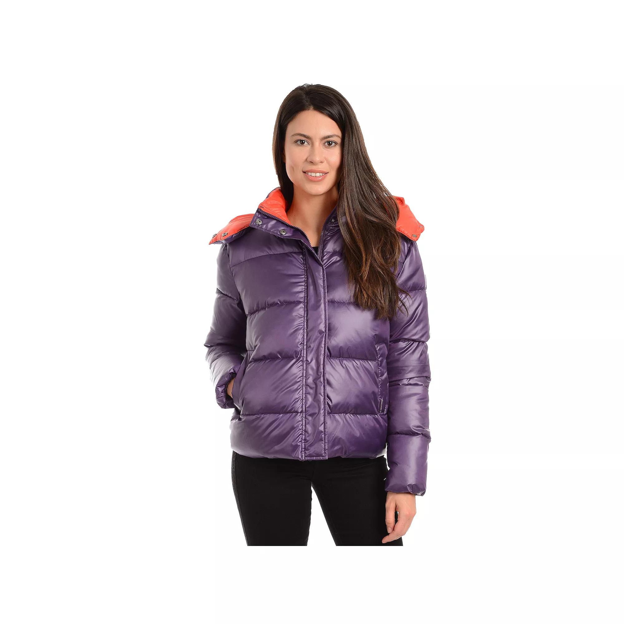 Womens Fleet Street Hooded Puffer Jacket Product Image
