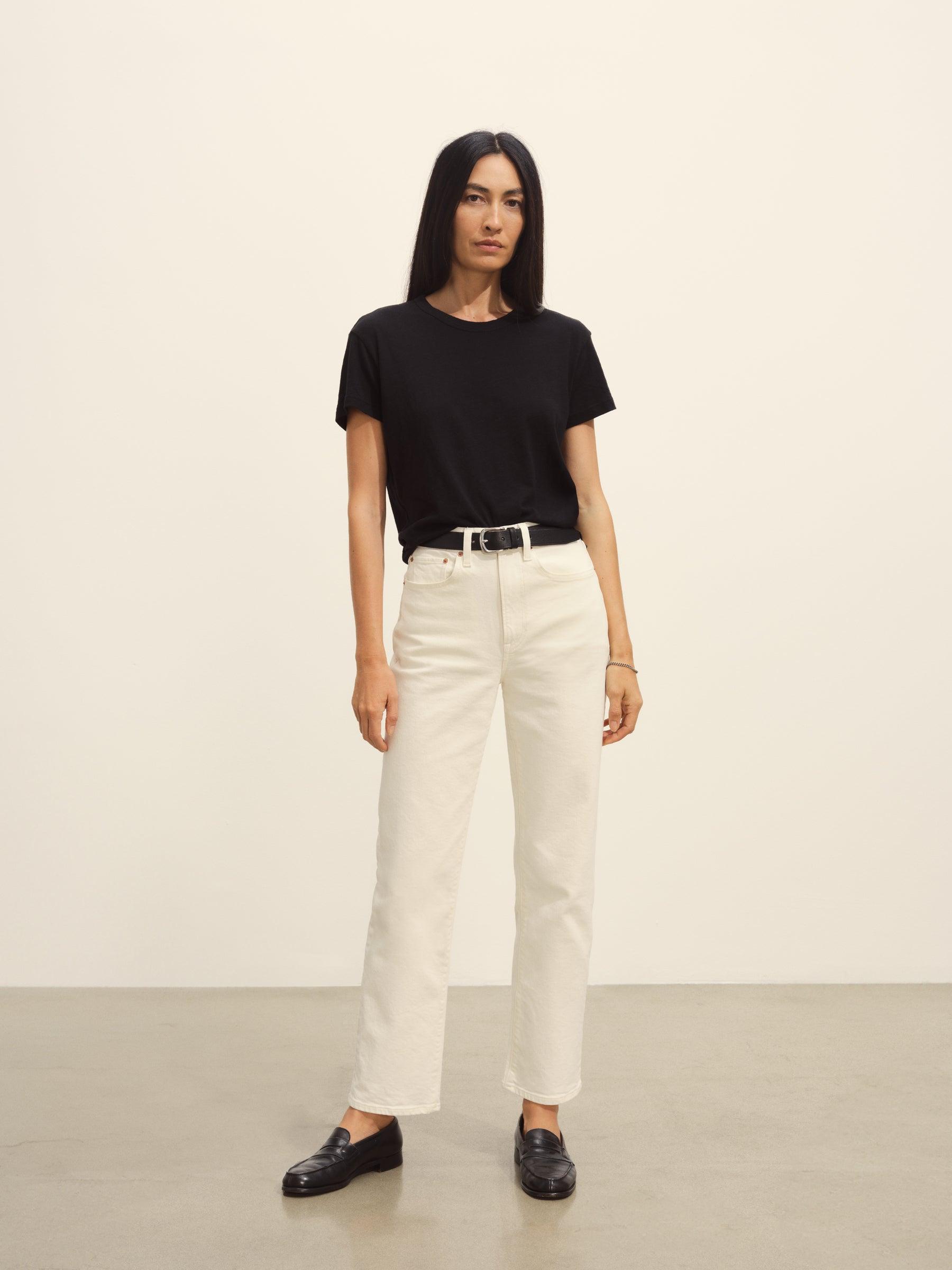 Black Slub Easy Crew Product Image