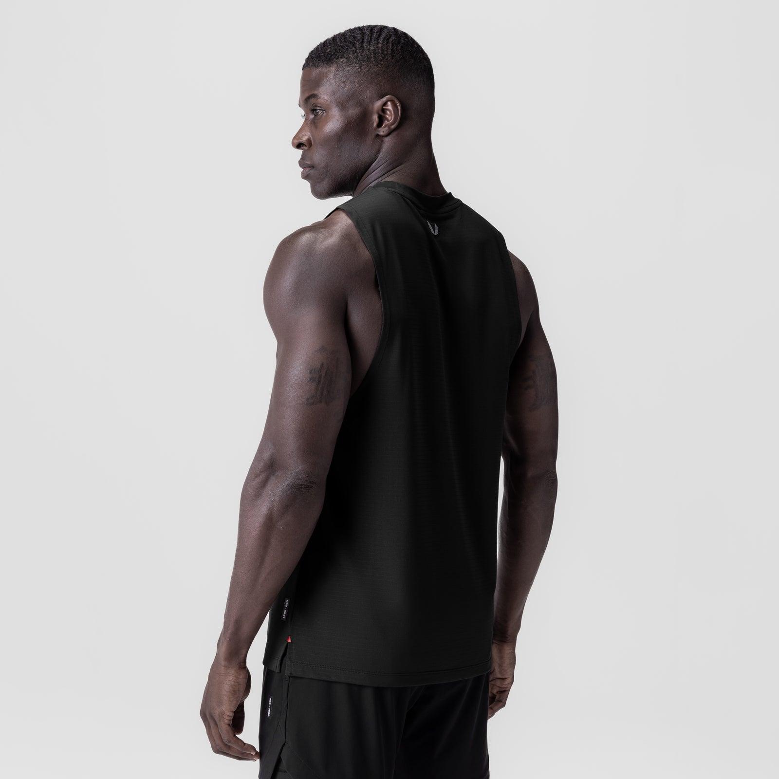 0837. 3D-Lite® 2.0 Lycra® Muscle Tank - Space Grey "RP" Product Image