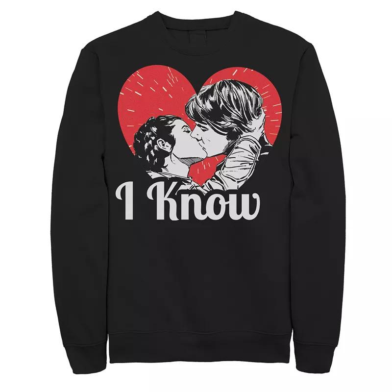 Men's The Empire Strikes Back Ep5 Han And Leia Sweatshirt,  Product Image