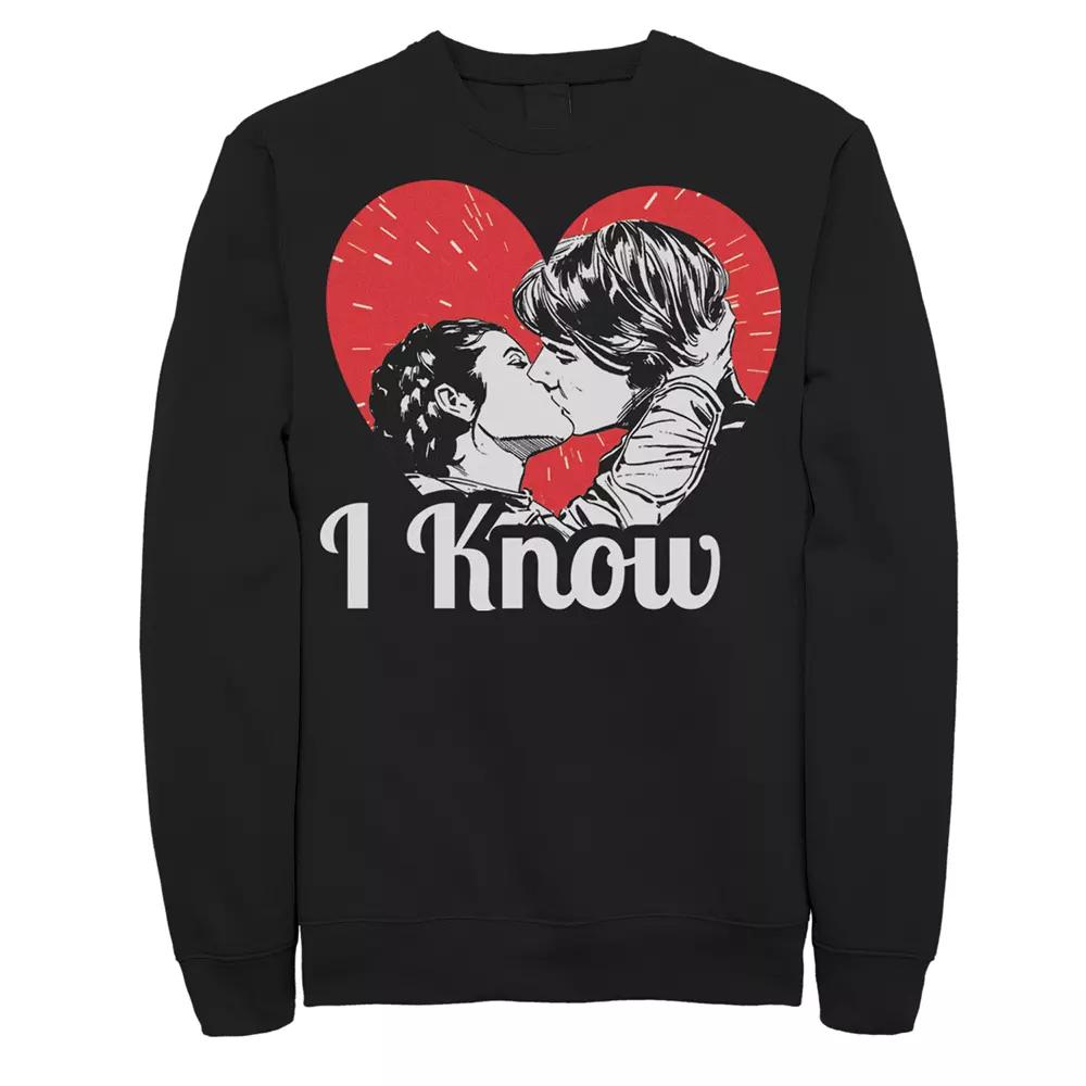 Men's The Empire Strikes Back Ep5 Han And Leia Sweatshirt,  Product Image