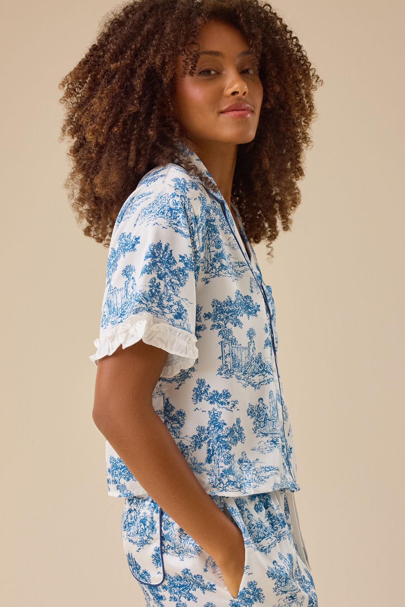 Ariana Satin Sleep Top Product Image