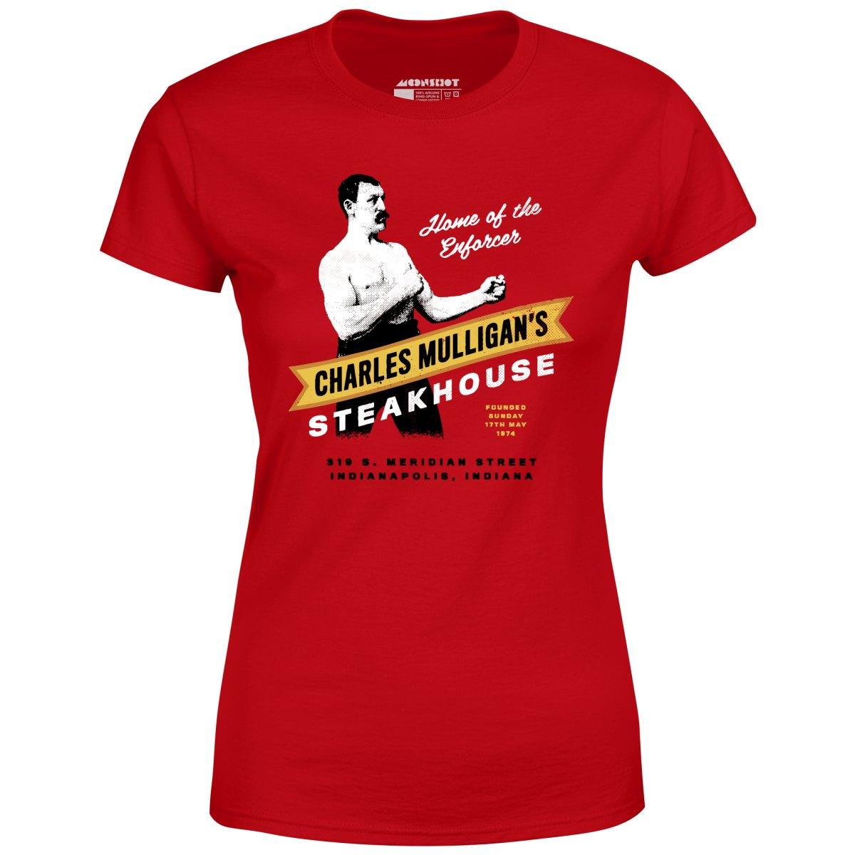 Charles Mulligan's Steakhouse - Parks and Recreation - Women's T-Shirt Female Product Image