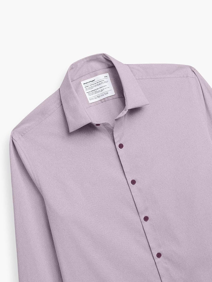 Men's AeroZero Dress Shirt - Burgundy End on End Male Product Image