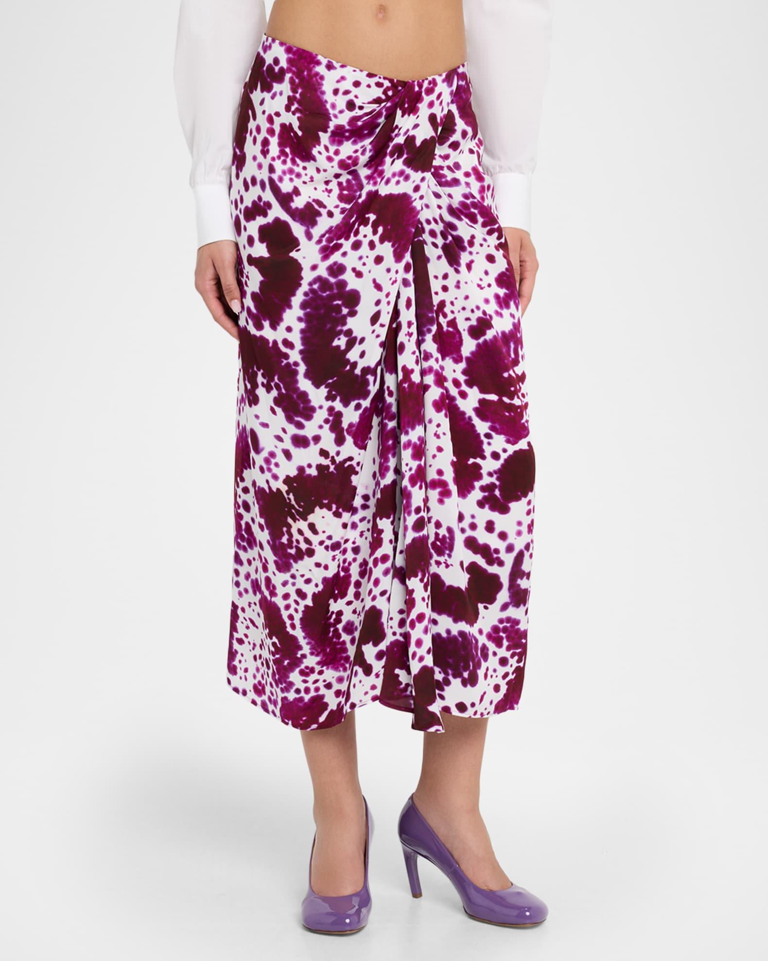 Sampa Draped Midi Skirt Product Image