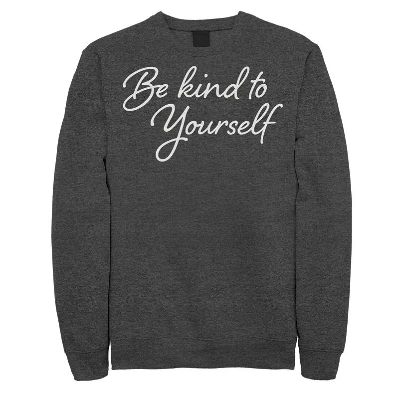 Men's Fifth Sun Kind To Yourself Script Sweatshirt,  Product Image