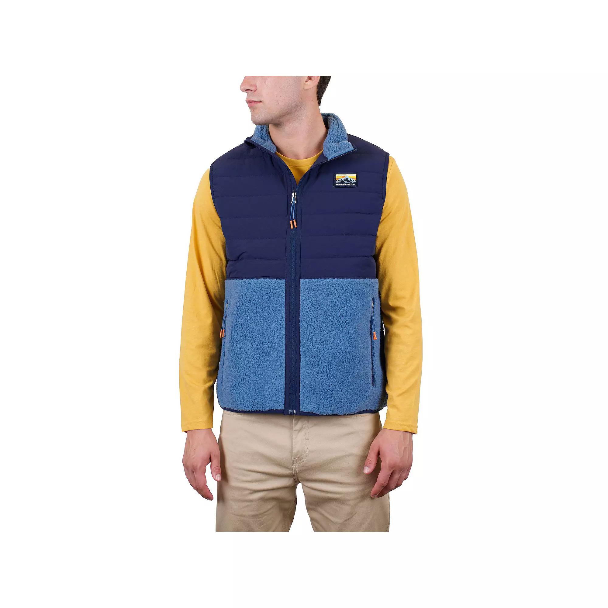 Men's Mountain and Isles Zip Front Vest,  Product Image
