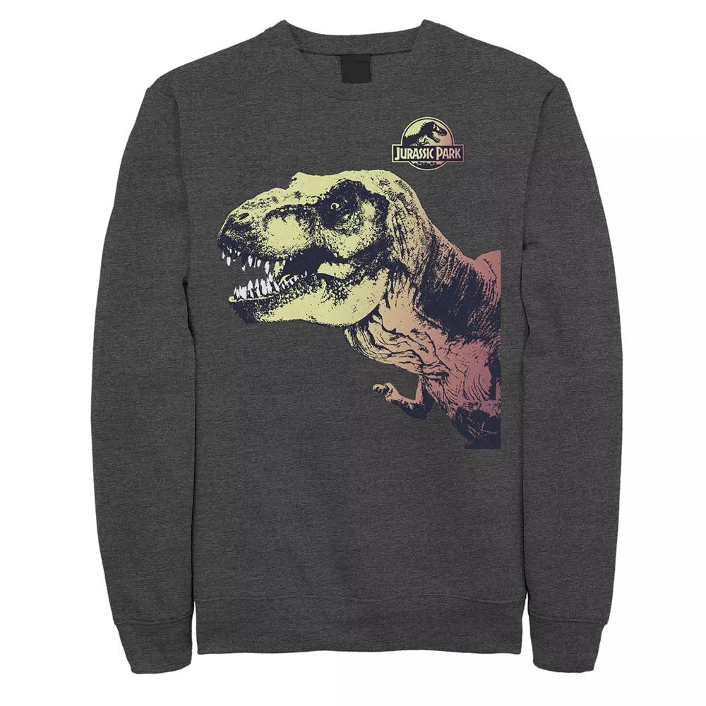 Men's Jurassic Park T-Rex Sunset Color Fil Product Image