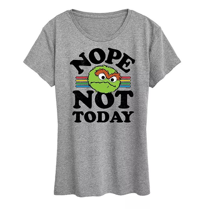 Women's Sesame Street Nope Not Today Graphic Tee,  Product Image