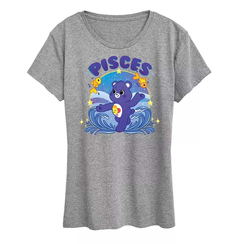 Women's Care Bears Pisces Graphic Tee, Girl's,  Product Image