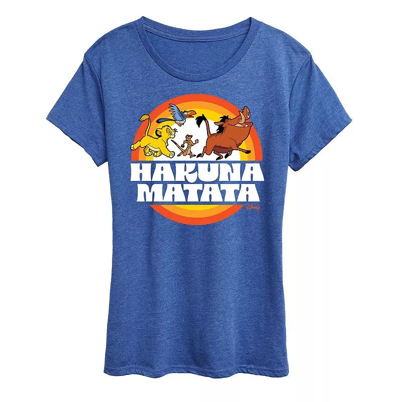 Disney's Lion King Women's Hakuna Matata Graphic Tee,  Product Image