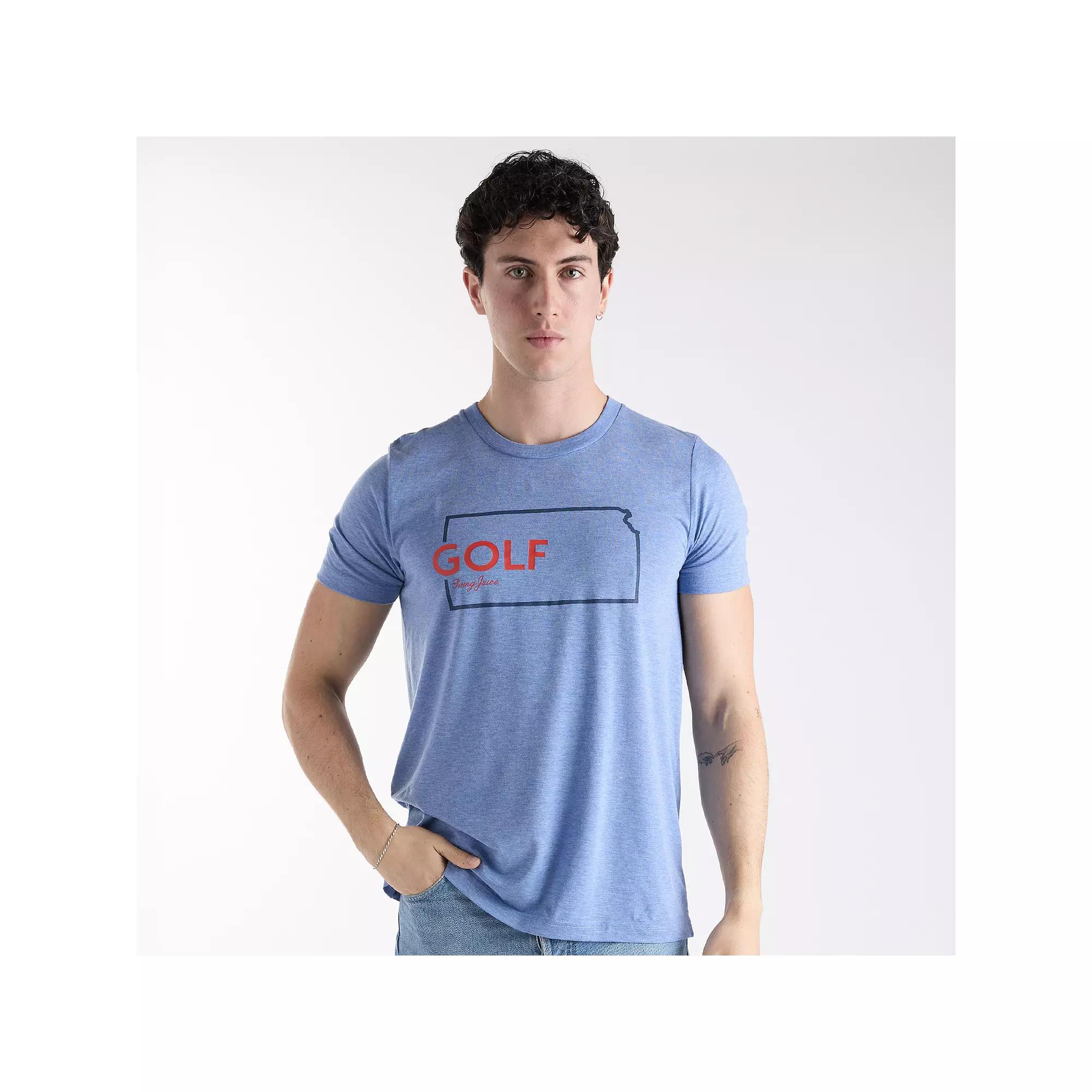 Adult SwingJuice Golf Kansas Tee, Adult Unisex,  Product Image