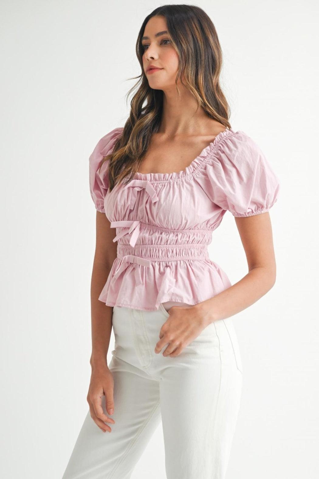 Bow Detail Top Product Image