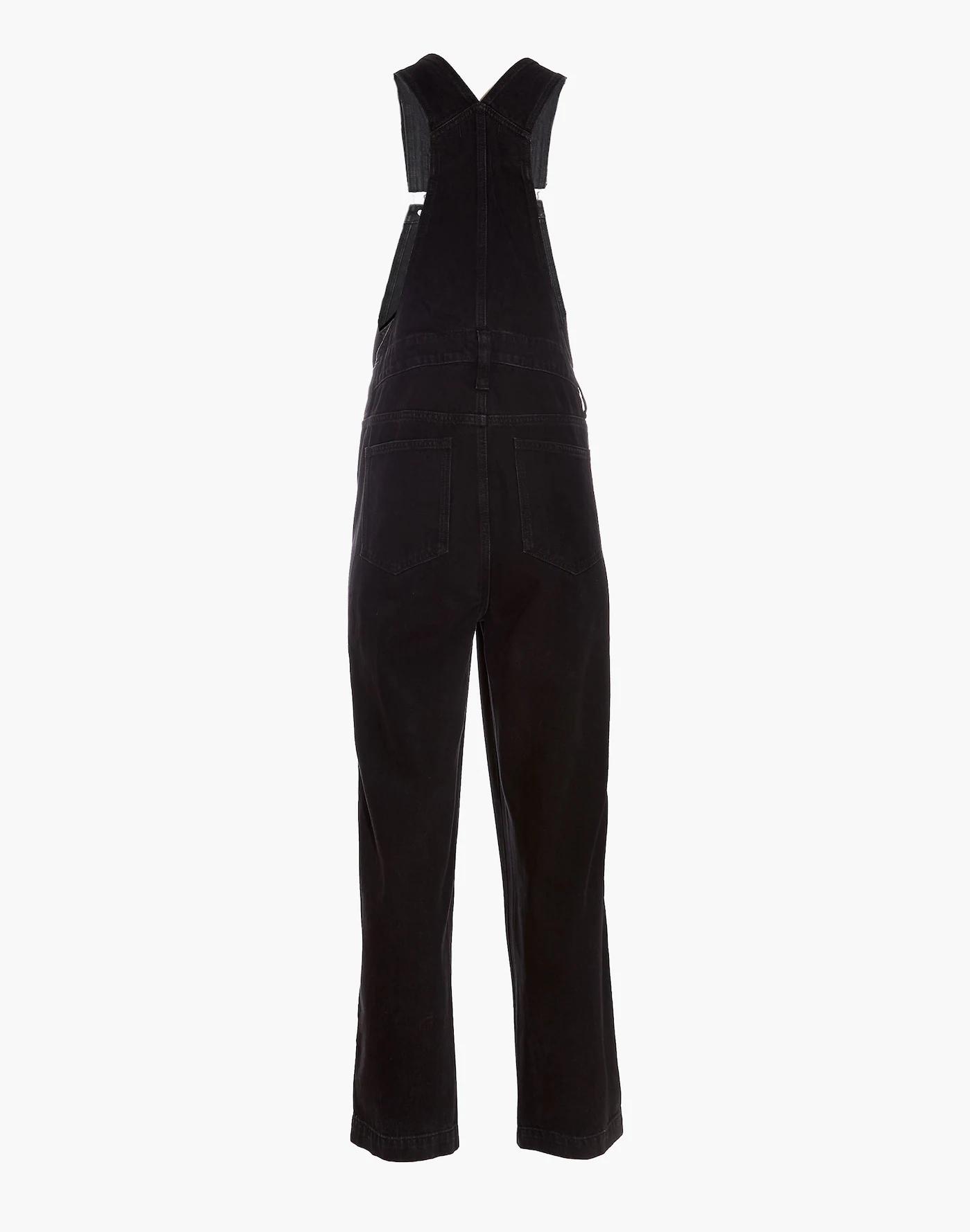 Straight-Leg Overalls in Lunar Wash Product Image