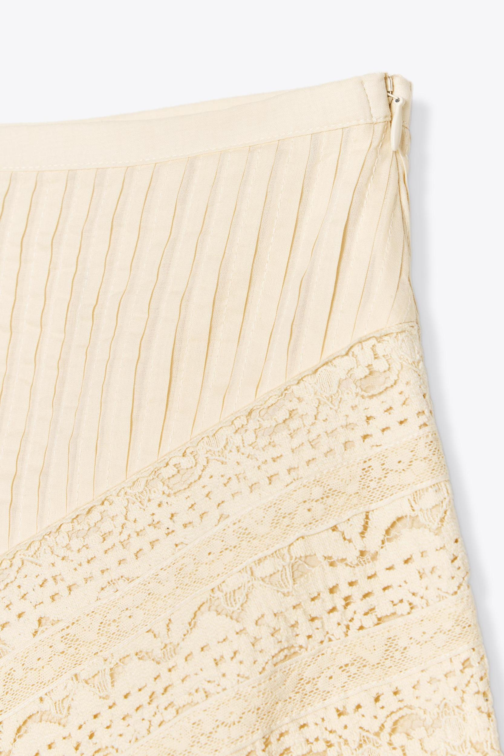 ZW COLLECTION LACE MIDI SKIRT Product Image