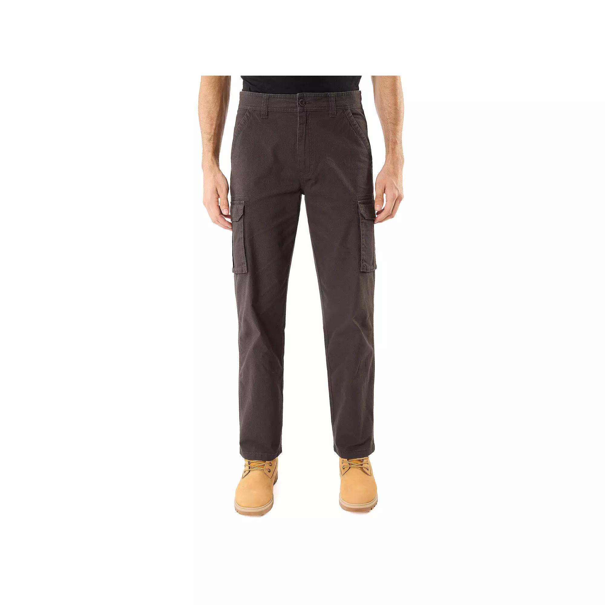 Men's Smith's Workwear Relaxed-Fit Stretch Canvas Cargo Pants,  Product Image