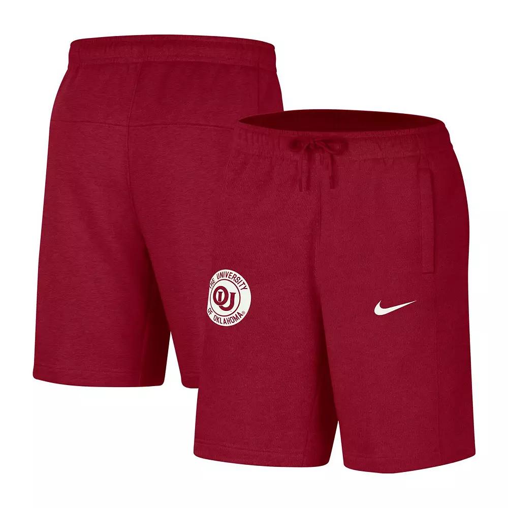 Men's Nike Crimson Oklahoma Sooners Logo Shorts,  Product Image