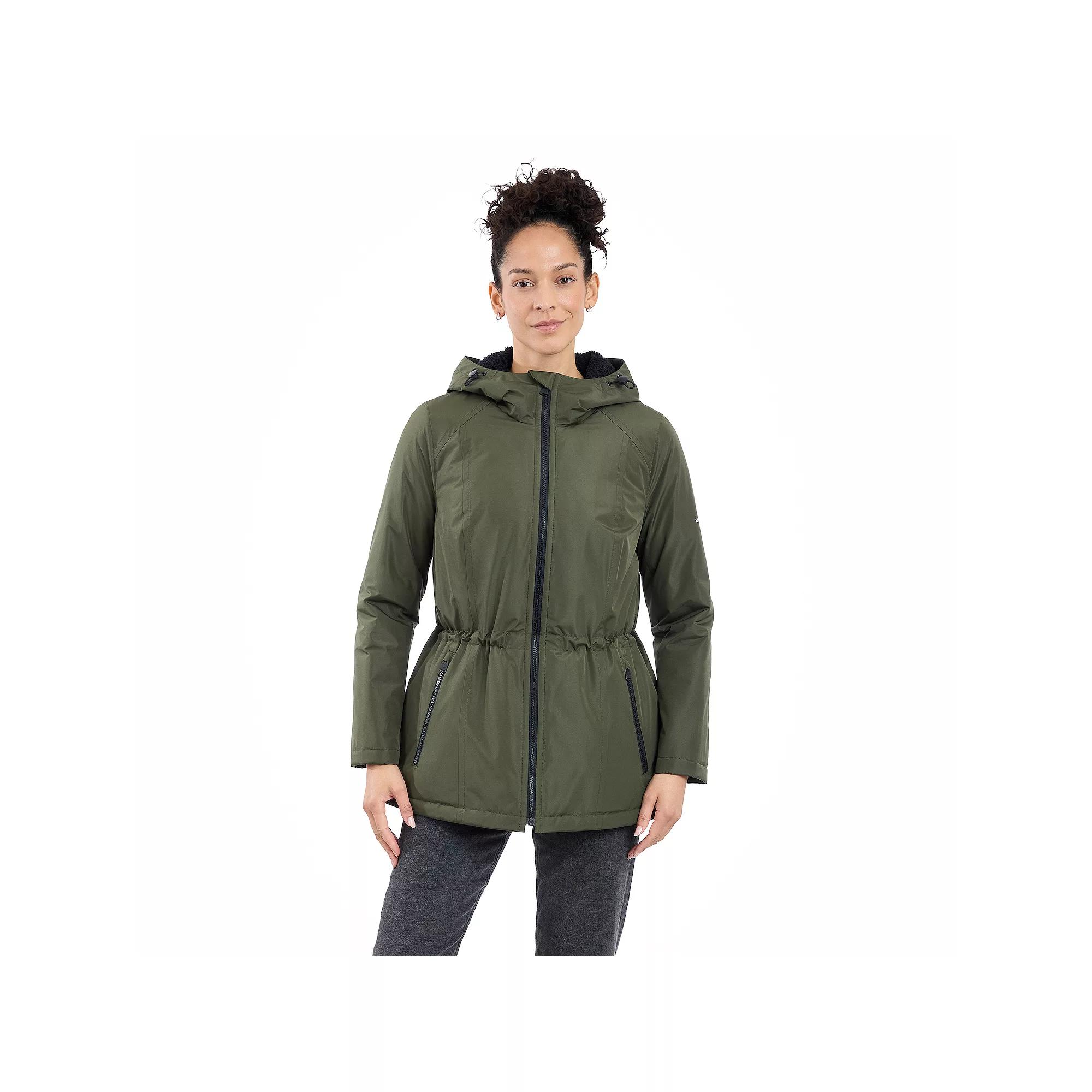 Women's London Fog Zip-Front Rain Anorak Jacket,  Product Image
