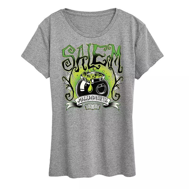 Women's Salem Witchy Collegiate Graphic Tee,  Product Image
