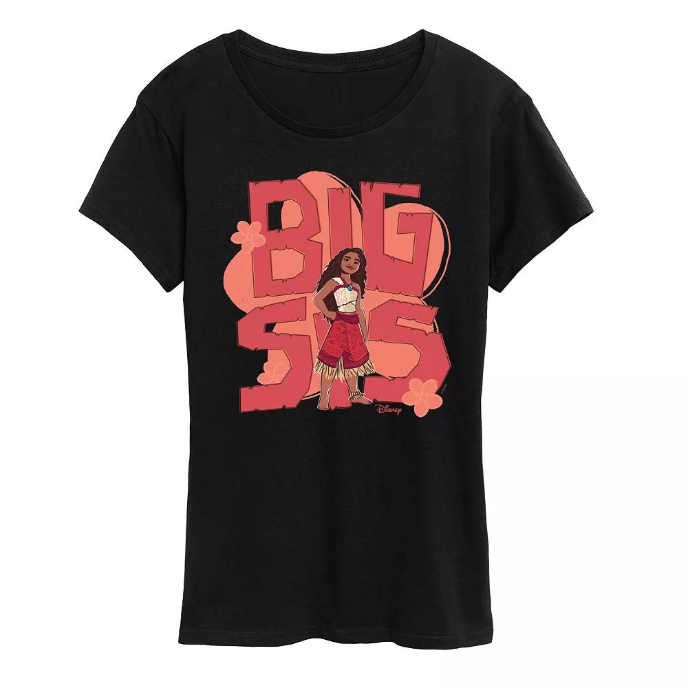 Disney's Moana 2 Women's Big Sis Moana Graphic Tee,  Product Image