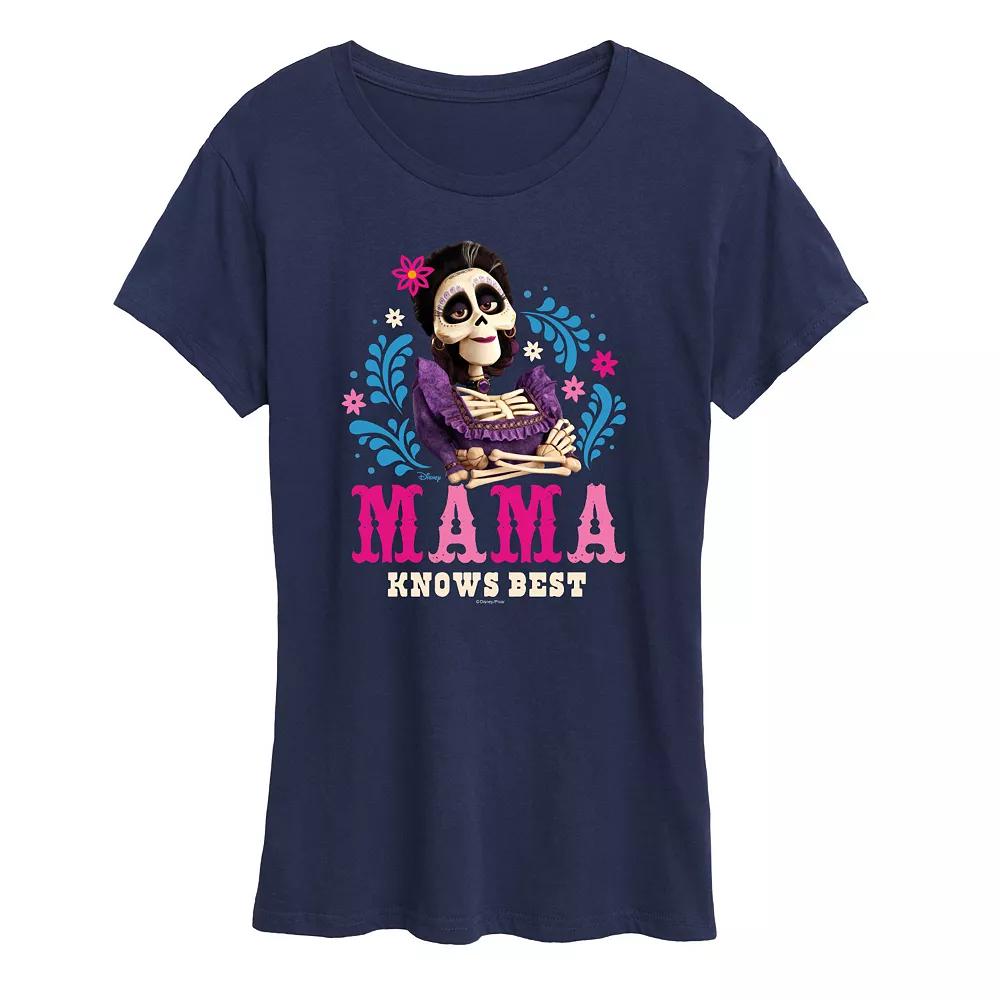 Disney's Coco Women's Mama Knows Best Graphic Tee, Girl's,  Product Image