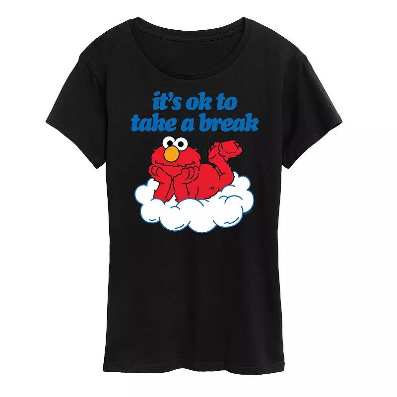 Women's Sesame Street Ok To Take A Break Graphic Tee,  Product Image