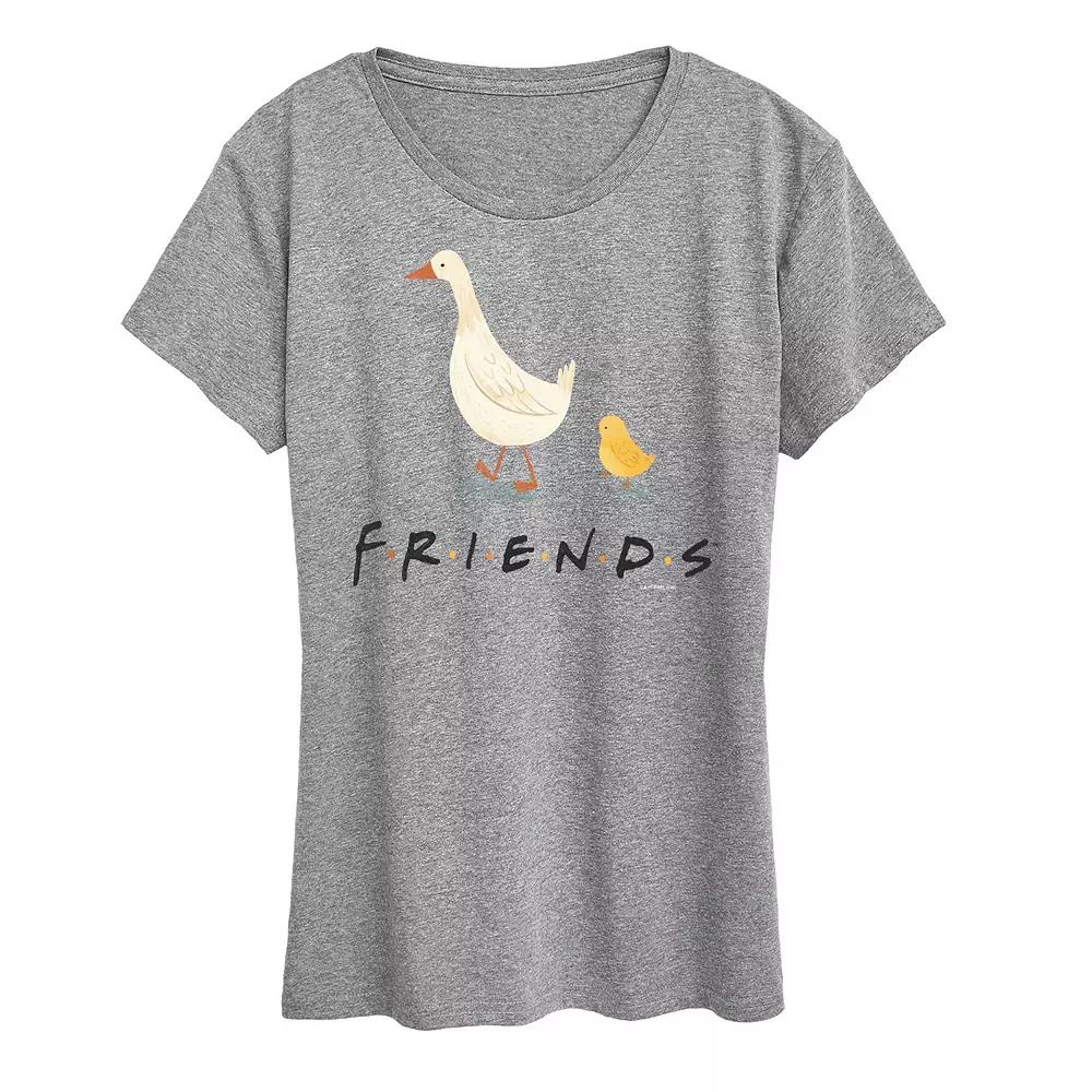 Women's Friends Goose Chicken Graphic Tee,  Product Image