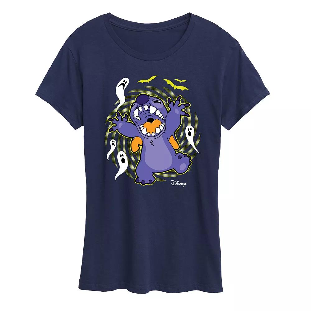 Disney's Lilo & Stitch Women's Halloween Ghosts Graphic Tee,  Product Image