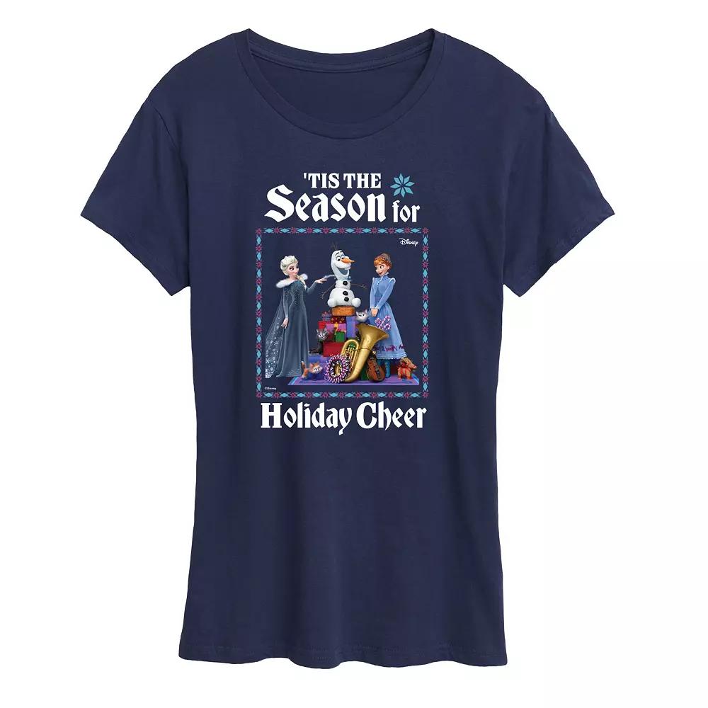 Disney's Frozen 2 Women's Holiday Cheer Graphic Tee, Girl's,  Product Image