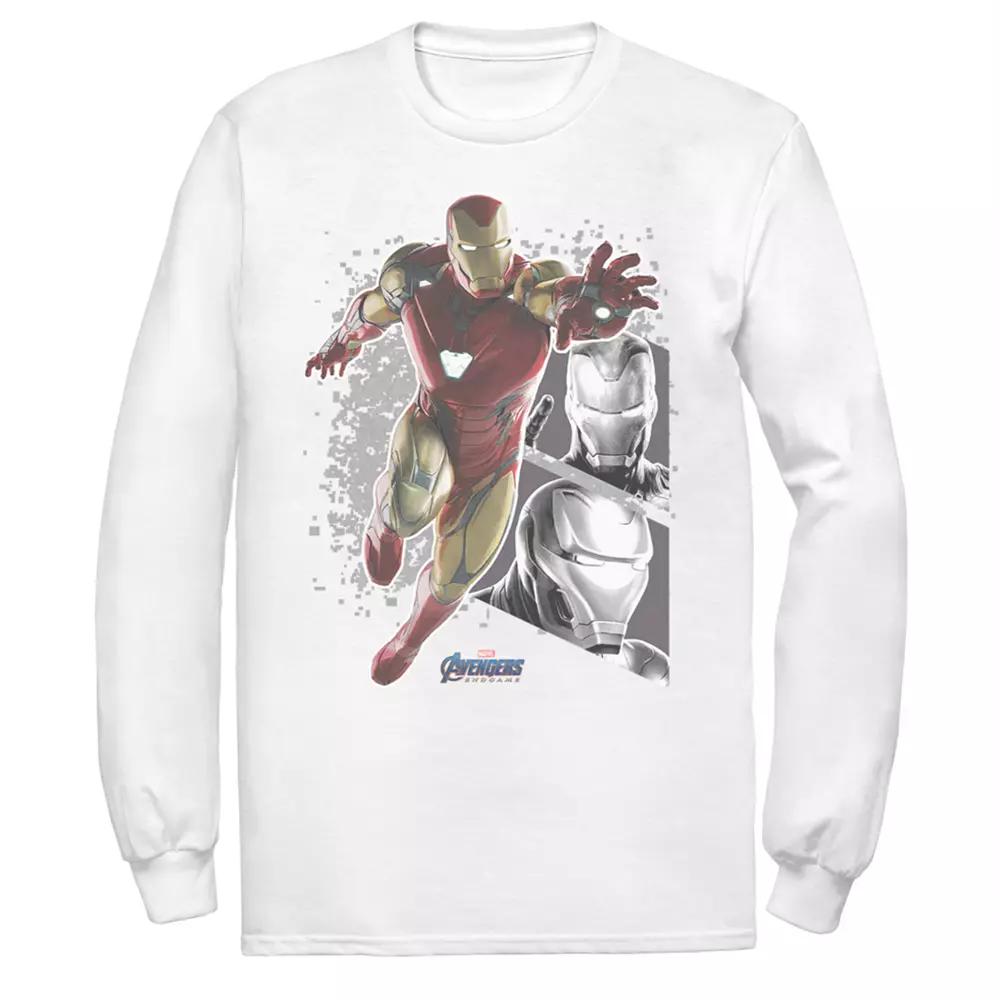Men's Marvel Avengers Endgame Iron Man Panels Tee,  Product Image