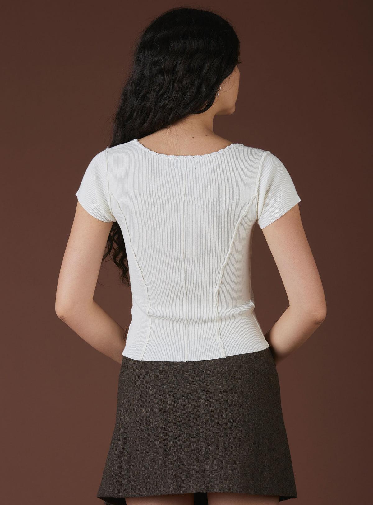 XAE Ribbed Top Female Product Image