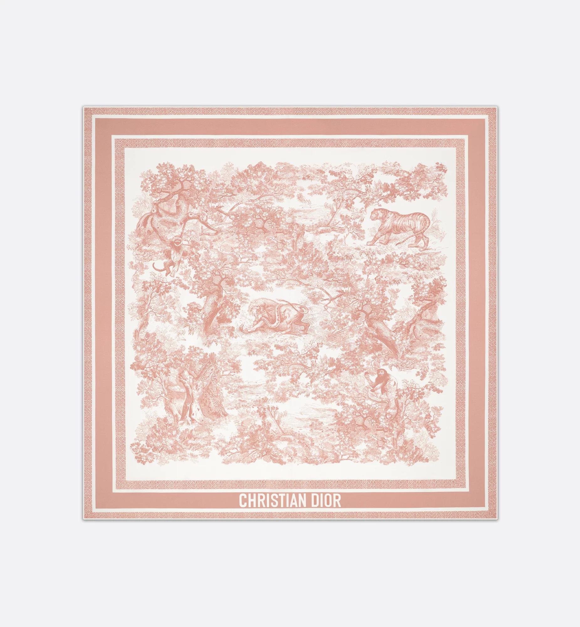Dioriviera Toile de Jouy Sauvage 90 Square Scarf Product Image