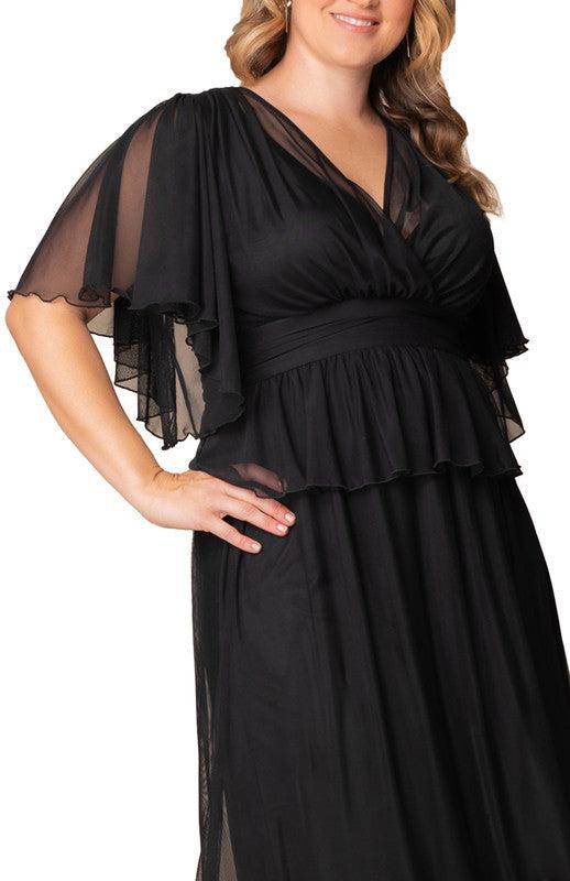 Havana Color Block Maxi Dress - Plus Product Image