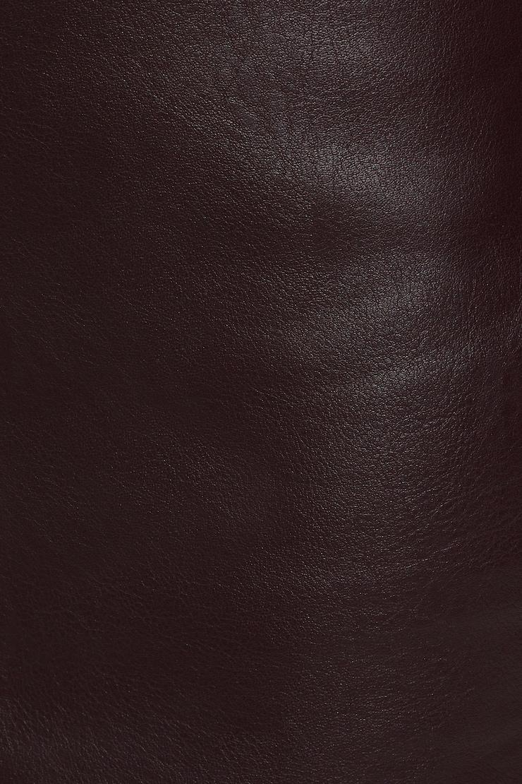Micro Faux-Leather Bodycon Skort Product Image