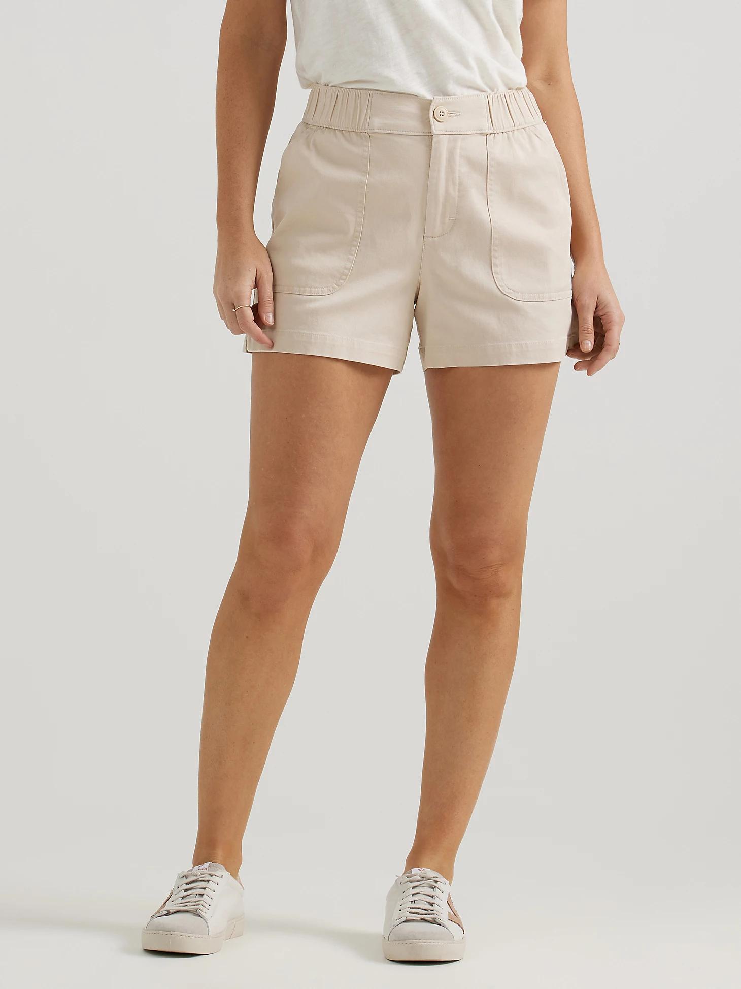 Women's Ultra Lux Comfort High Rise Pull-On Utility Short | Women's Shorts | Lee® Product Image