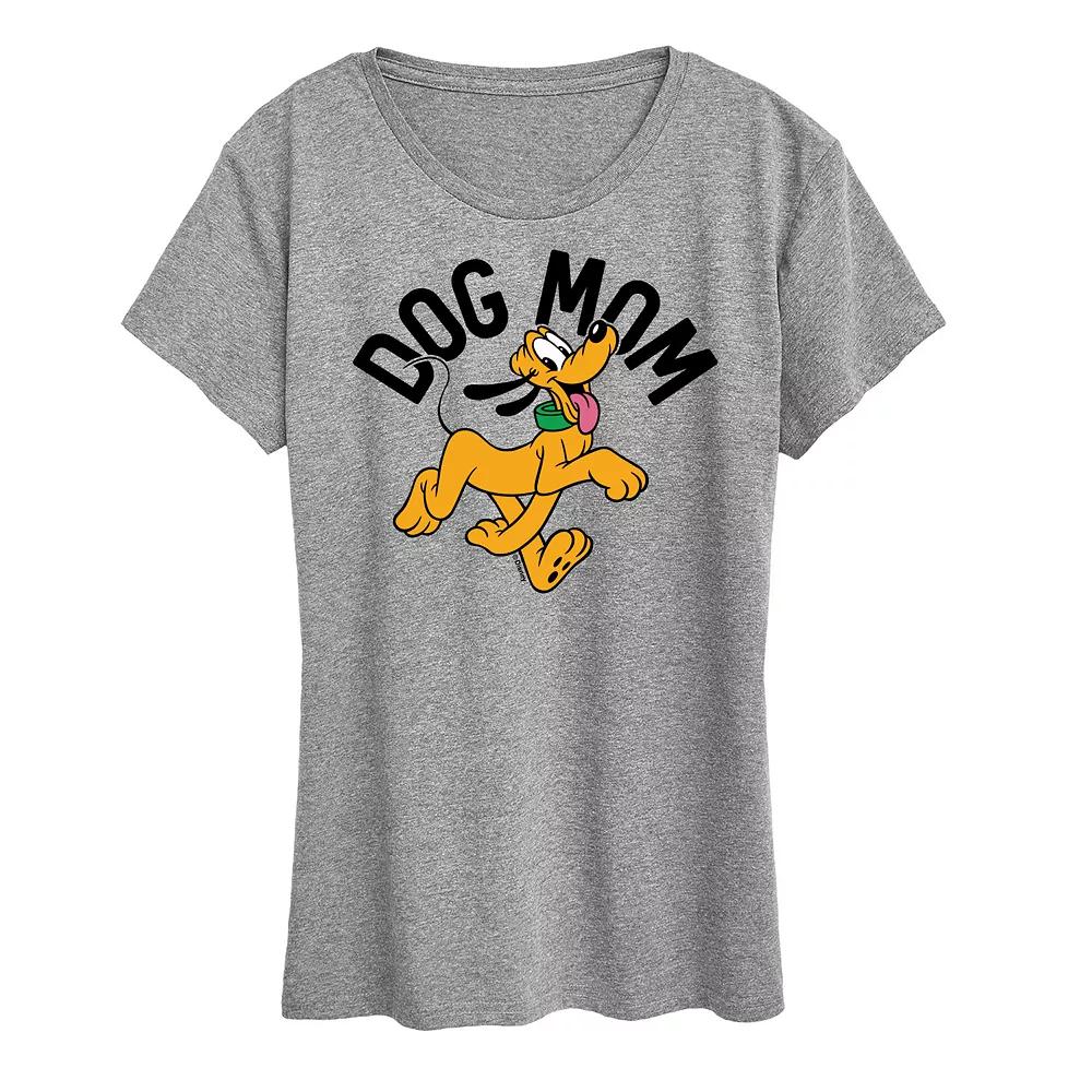 Disney's Pluto Women's Dog Mom Graphic Tee,  Product Image