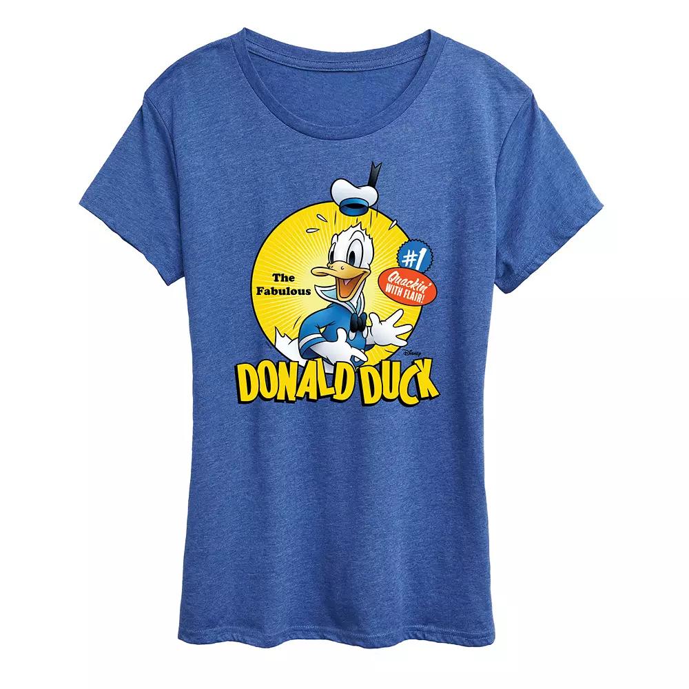 Disney's Donald Duck Women's Fabulous Graphic Tee,  Product Image