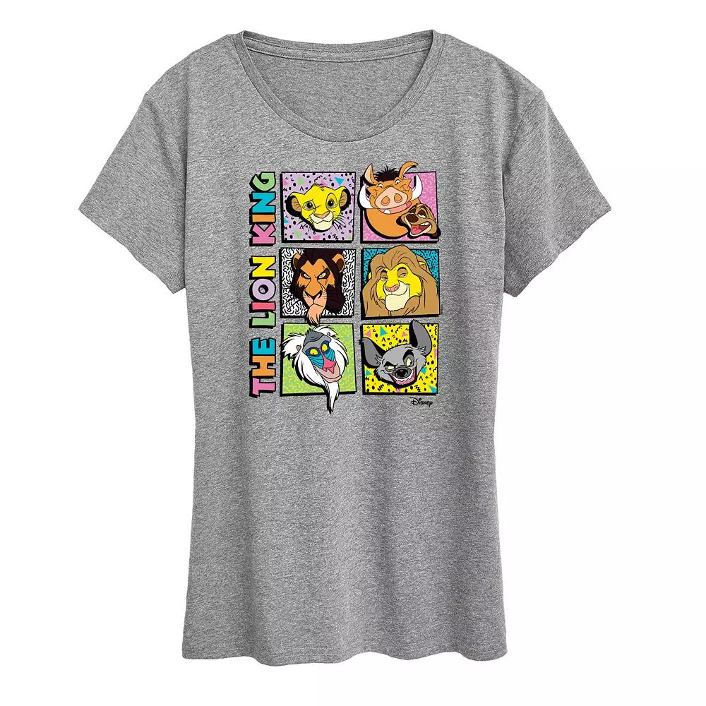Disney's Lion King Women's Grid Graphic Tee,  Product Image
