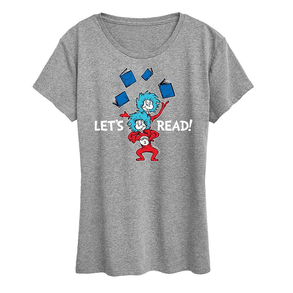Women's Dr. Seuss Let's Read Graphic Tee,  Product Image