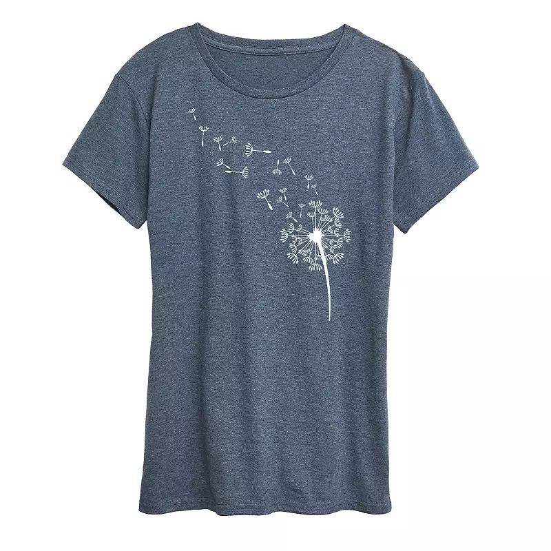 Women's Dandelion Seeds Graphic Tee,  Product Image