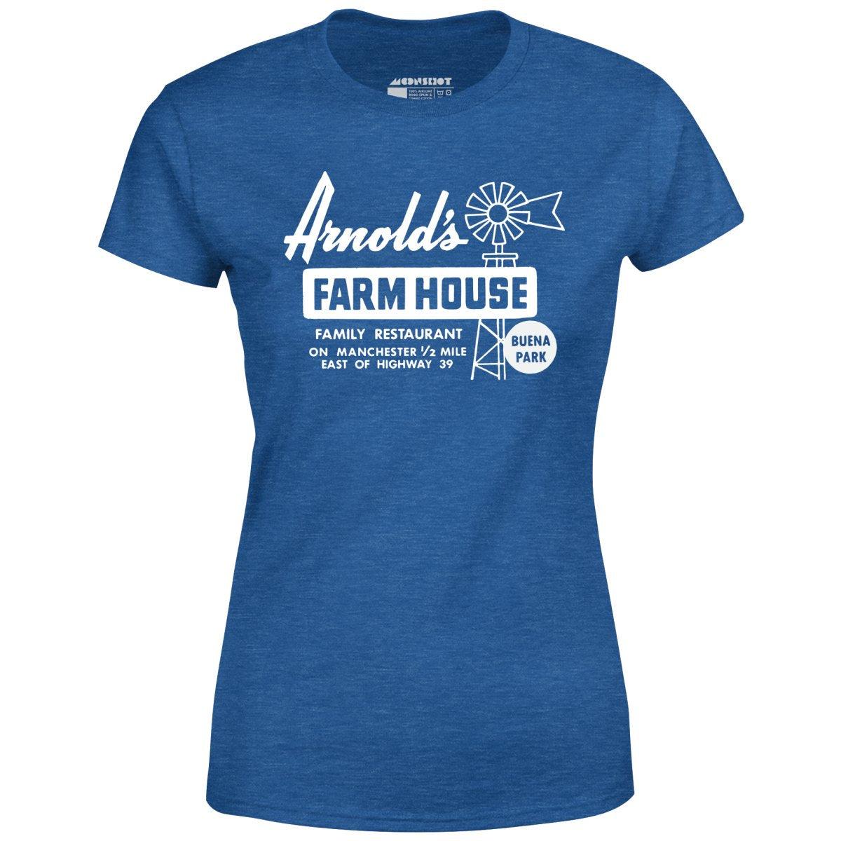 Arnold's Farmhouse - Buena Park, CA - Vintage Restaurant - Women's T-Shirt Female Product Image