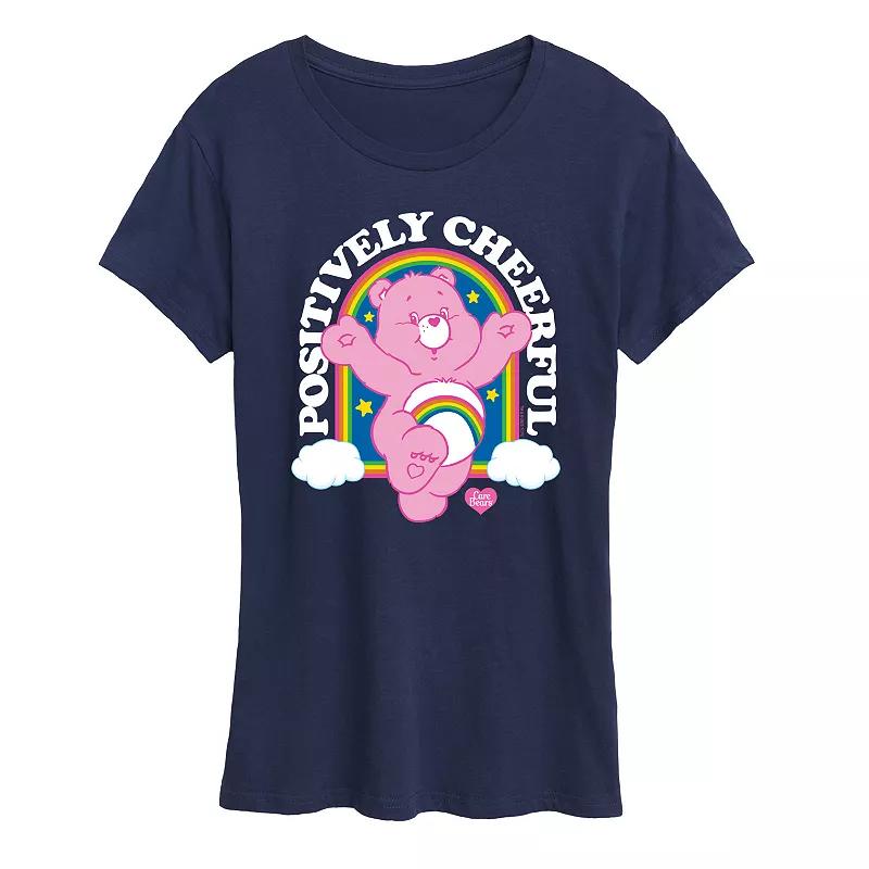 Women's Care Bears Positively Cheerful Graphic Tee, Girl's,  Product Image