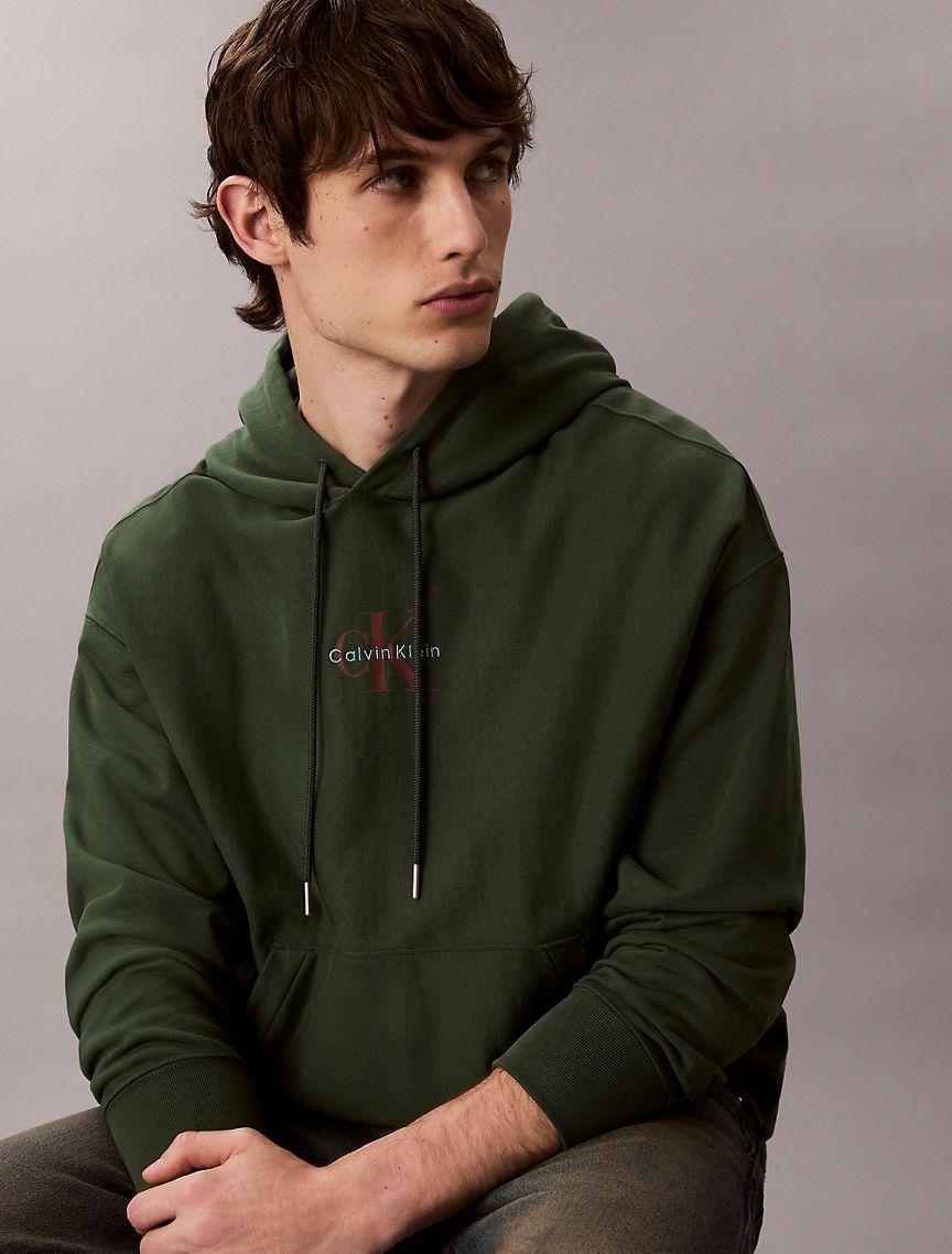 Monogram Logo Premium Fleece Hoodie Product Image