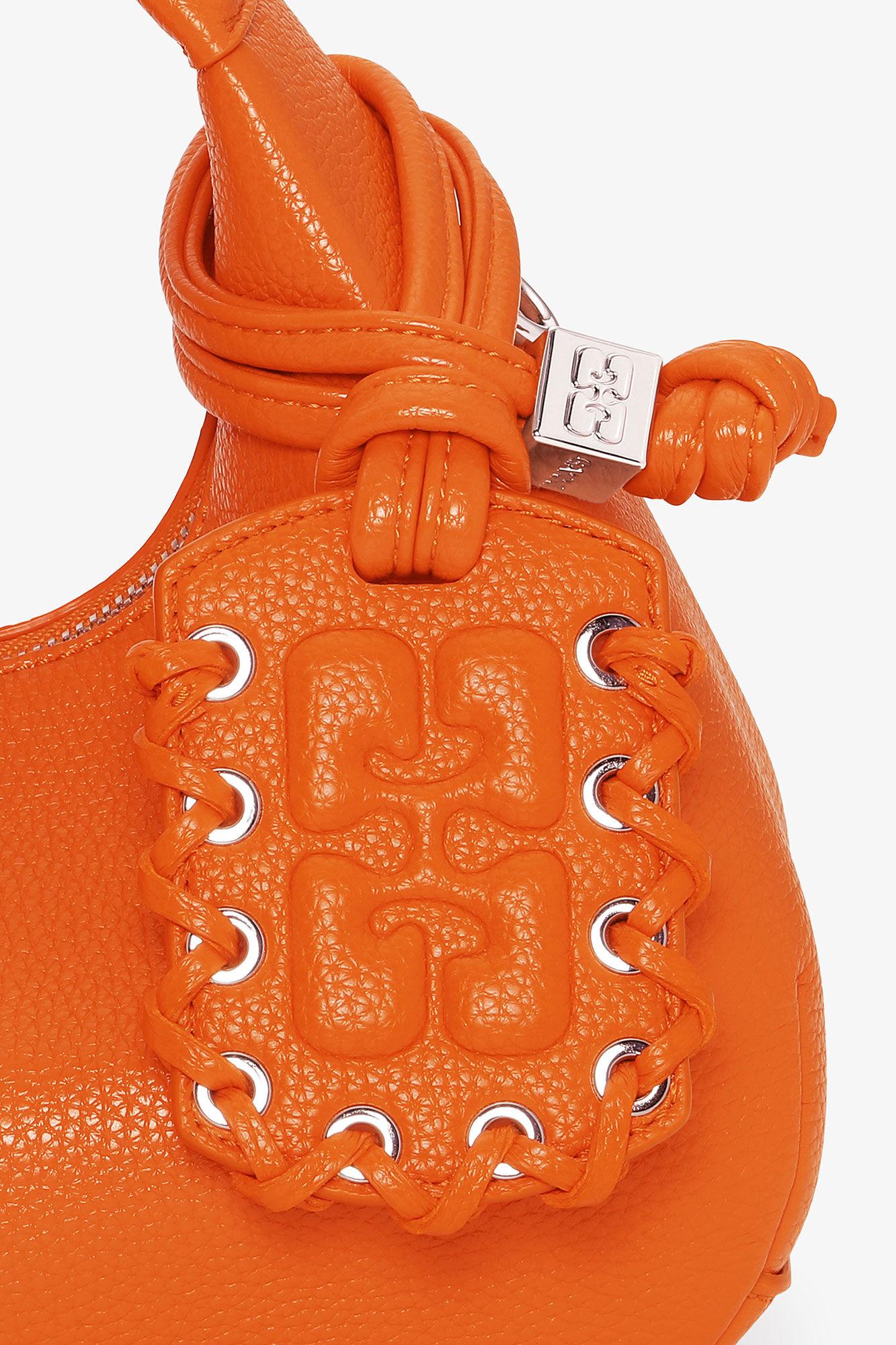 Orange Mini Hobo Bag Product Image
