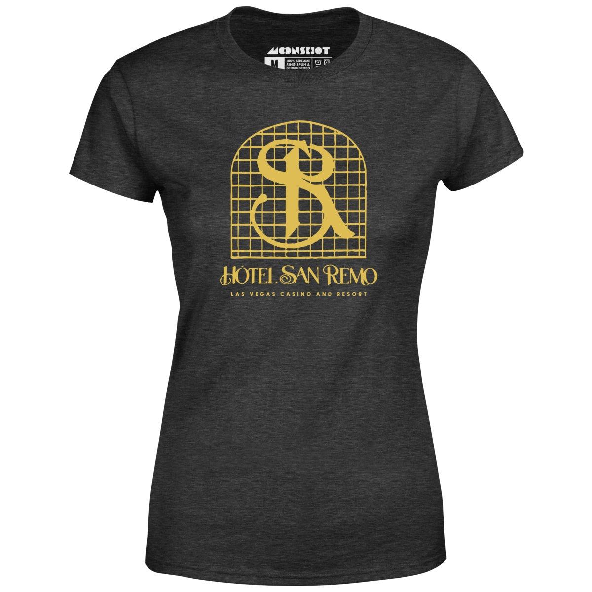 Hotel San Remo - Vintage Las Vegas - Women's T-Shirt Female Product Image